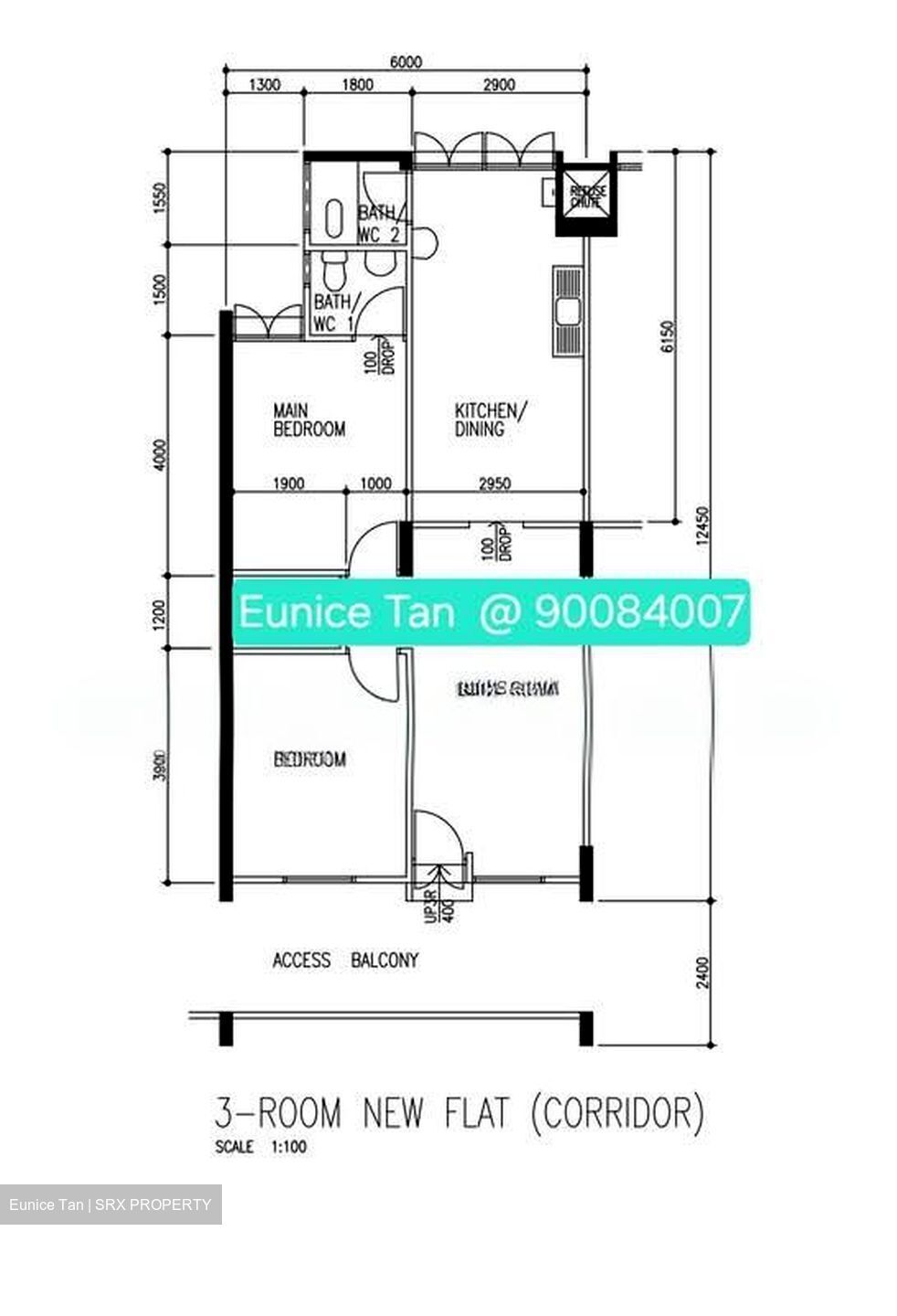 Blk 20 Saint George's East Gardens (Kallang/Whampoa), HDB 3 Rooms #568105131